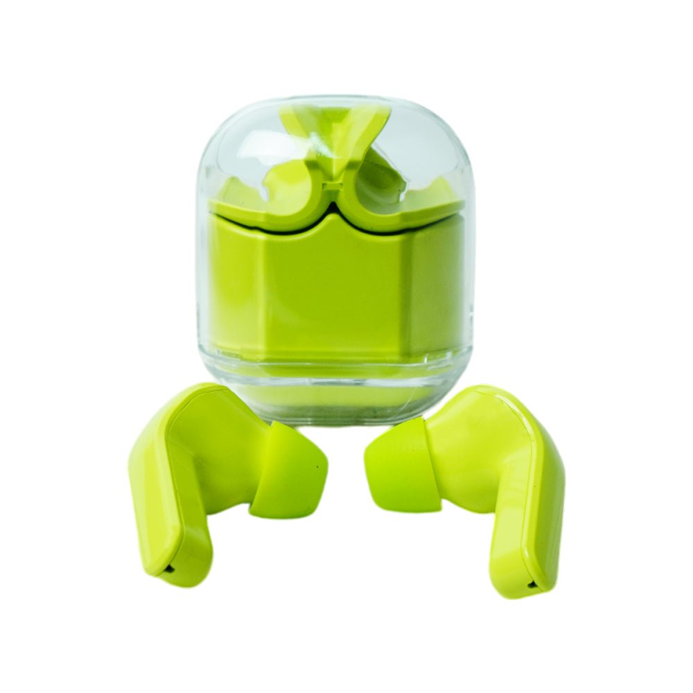 Air 31 Tws Original With Big Packing Transparent Earbuds Bluetooth 5.3v Green - Fussion Craft