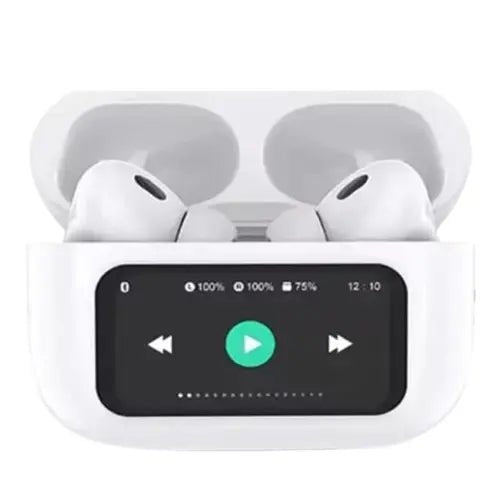 NEW A9 PRO AIRPODS ANC NOISE REDUCTION TOUCH CONTROL BLUETOOTH 5.4 WIRELESS EARBUDS - Fussion Craft