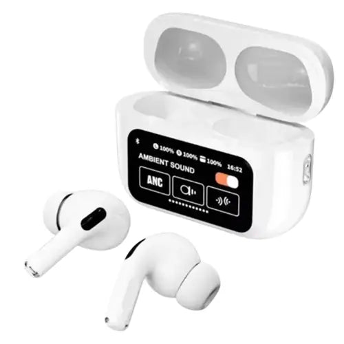 NEW A9 PRO AIRPODS ANC NOISE REDUCTION TOUCH CONTROL BLUETOOTH 5.4 WIRELESS EARBUDS - Fussion Craft