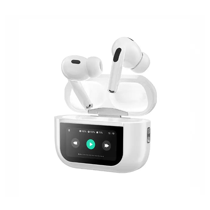 NEW A9 PRO AIRPODS ANC NOISE REDUCTION TOUCH CONTROL BLUETOOTH 5.4 WIRELESS EARBUDS - Fussion Craft