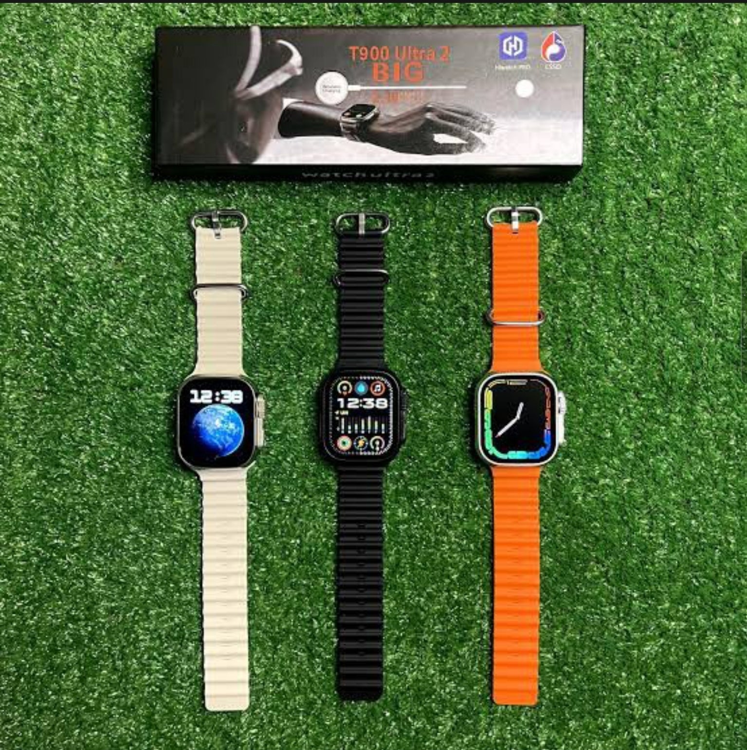 T900 ULTRA 2 SERIES 9 2.19 INCH SCREEN LAXASFIT SMART WATCH BLACK - Fussion Craft